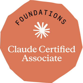 Claude Certified Associate - Foundations badge